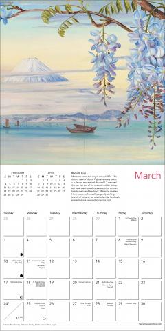 Calendar 2024 - Kew Gardens: Exotic Plants by Marianne North - Mini