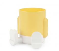 Suport creioane - Mr. Sitty - Galben