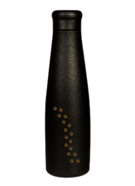 Termos - Paws Black Glitter, 550 ml