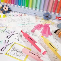 Set 18 markere evidentiatoare - Swing Cool Pastel