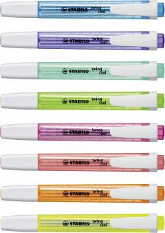 Set 8 markere evidentiatoare - Swing Cool - Wow! 1-4mm