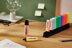 Set 15 markere evidentiatoare - Boss Original, 9 Fluo + 6 Pastel + 1 Deskset