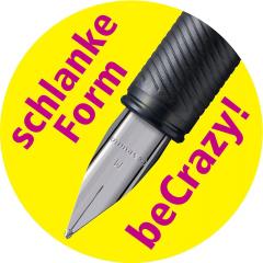 Stilou - Stabilo beCrazy! - beYou!, Roz Pastel, M, 0.5mm, cu rezerve