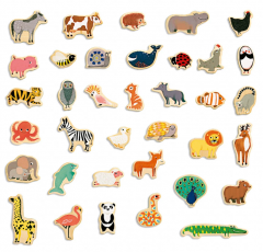 Joc magnetic cu animale - Magnimo