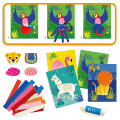 Set creativ - Animale cu bucle