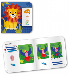 Set creativ - Animale cu bucle