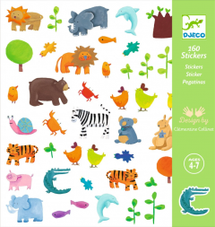 Set 160 abtibilduri - Animale