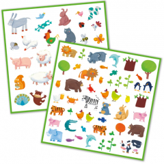 Set 160 abtibilduri - Animale