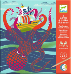 Joc creativ de razuit - Fauna marina