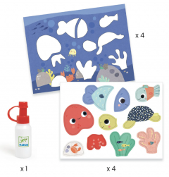 Colaje - Primele planse cu animale