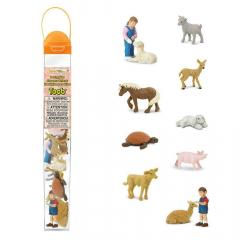 Tub cu figurine - Zoo Animale Prietenoase