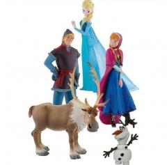 Set 5 figurine - Aniversare 10 ani Frozen I