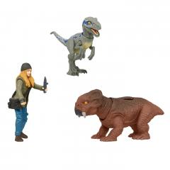 Set 3 figurine - Jurassic World Dominion - Maisie & Velociraptor "Beta"