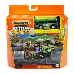 Set de joaca - Matchbox Action Drivers - Bus Station