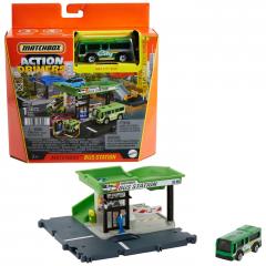 Set de joaca - Matchbox Action Drivers - Bus Station