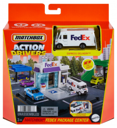 Set de joaca - Matchbox Action Drivers - Fedex Package Center