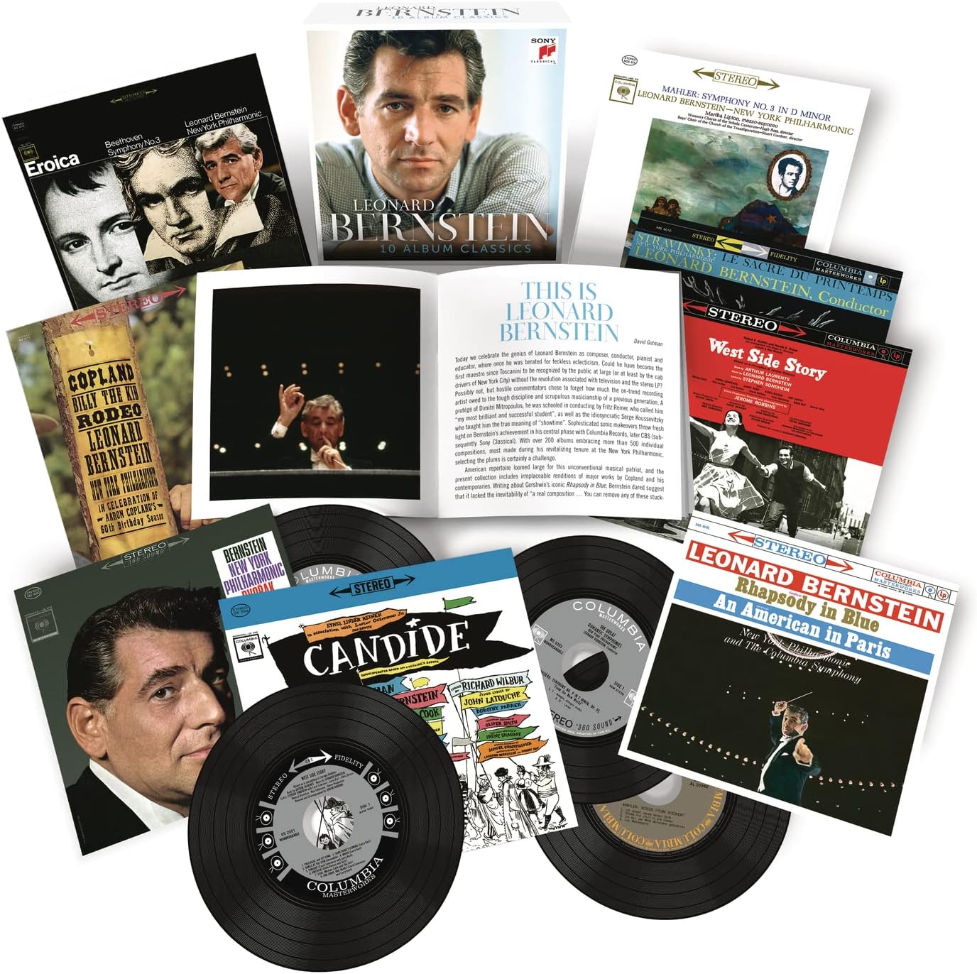 10　Set)　Leonard　Bernstein　Album　(11CD　Classics　Box