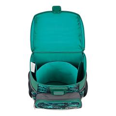 Ghiozdan echipat - Loop Plus - Green Rex