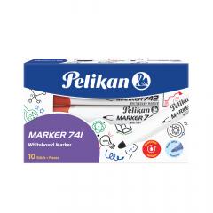 Marker Pelikan whiteboard 741 - Rosu