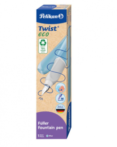 Stilou Pelikan Twist din material reciclat, penita M