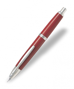 Stilou Capless Rhodium - Varf aur alb