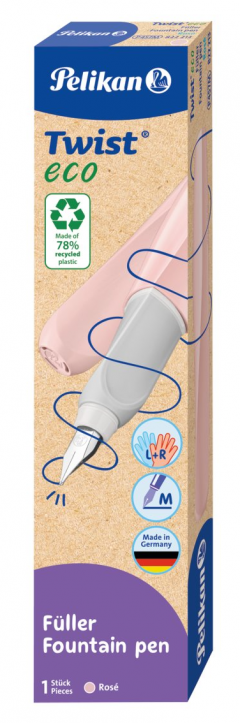 Stilou Twist ECO penita M - Roz deschis