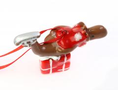 Decoratiune Craciun - Ceramic Elk on String