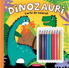 Dinozauri - Carte de colorat