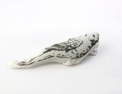 Decoratiune Craciun - Fabric Bird on String, 4x13cm