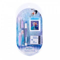 Set Stilou cu Roller si 10 rezerve - Frozen