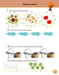 Culegere pentru copii isteti: Matematica si explorarea mediului - Clasa pregatitoare