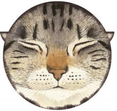 Suport pentru farfurie - Window Color Box Meow - mai multe modele