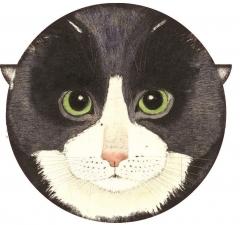 Suport pentru farfurie - Window Color Box Meow - mai multe modele