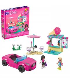 Set de joaca - Barbie - Masina decapotabila si stand de inghetata