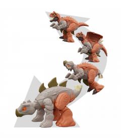 Figurina - Jurassic World - Carnotaurus si Stegosaurus