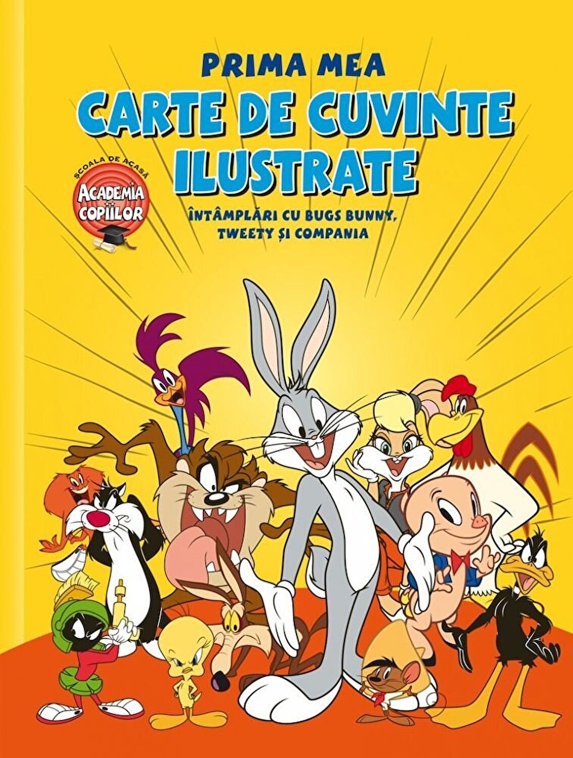 Prima mea carte de cuvinte ilustrate - Intamplari cu Bugs Bunny, Tweety si Compania