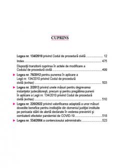 Codul de procedura civila. Editia a 7-a actualizata la 1 iulie 2023