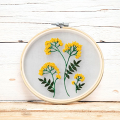 Kit broderie - Fire de flori