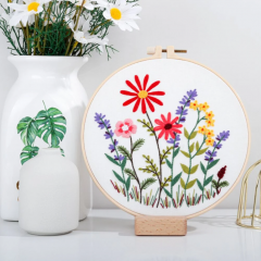 Kit broderie - Flori multicolore