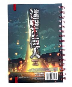 Carnet A5 - Attack on Titan