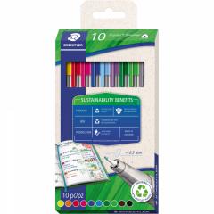 Set 10 Fineliner Triplus 