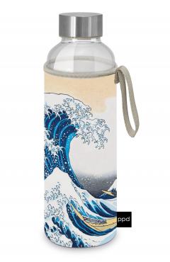 Sticla cu husa textila - The Great Wave