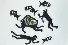 Print de arta - Mimbres - Family