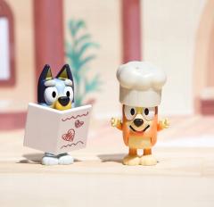 Set 2 figurine - Bluey - Fancy Restaurant