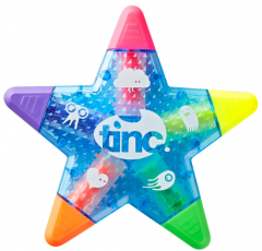 Set 5 markere - Star Multi Highlighter - Tinc