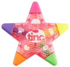 Set 5 markere - Star Multi Highlighter - Tinc