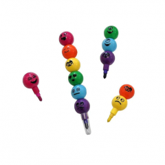 Set 12 creioane colorate - Stacking Crayon - Tinc