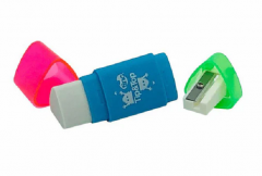 Radiera si ascutitoare - Tip N Top - Albastru - Tinc