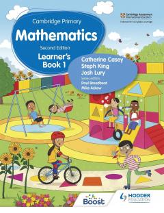 Coperta cărții Cambridge Primary Mathematics Learner's Book 1
