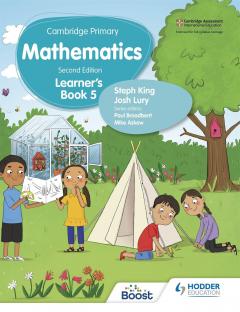 Coperta cărții Cambridge Primary Mathematics Learner’s Book 5